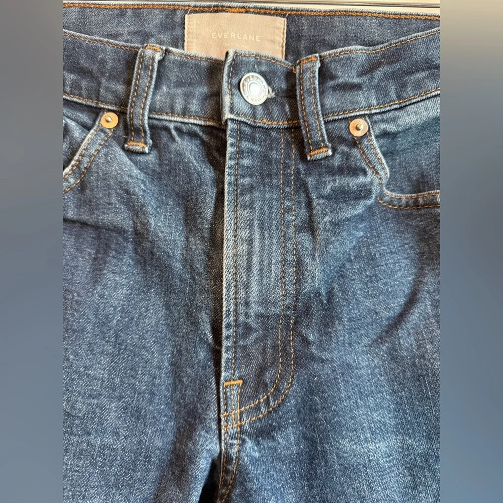 Everlane Men's Straight Jeans in Classic Blue